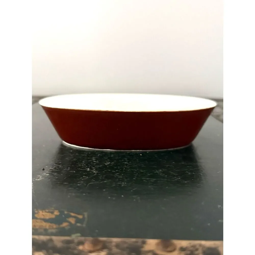 Rego E005-01 S oval brown side bowl bean olive vegetable dip side dish